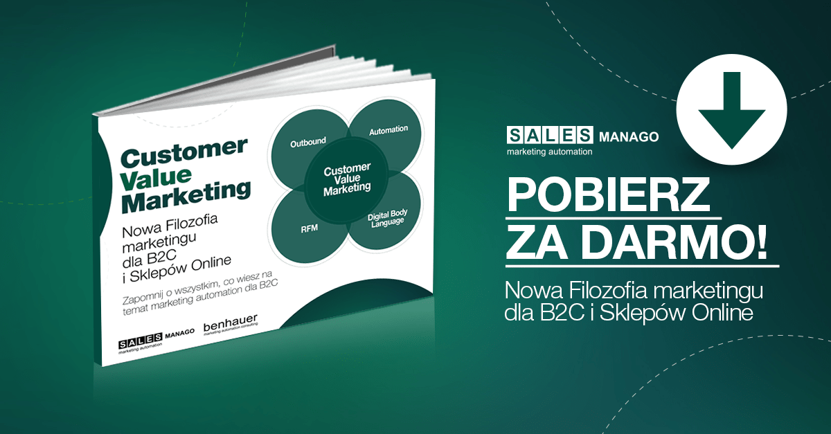 SALESmanago Marketing Automation - Customer Value Marketing, czyli krótka historia budowania najwyższej wartości klienta w czasie SALESmanago Marketing Automation - Customer Value Marketing, czyli krótka historia budowania najwyższej wartości klienta w czasie