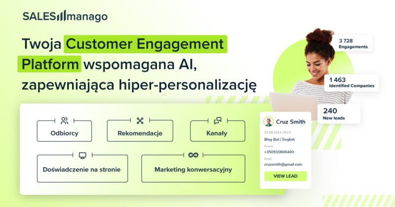 SALESmanago uruchamia platformę marketingową działającą  w czasie rzeczywistym, aby skrócić czas tworzenia kampanii  z godzin do minut