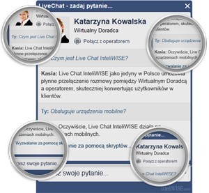 Nowa integracja SALESmanago z InteliWISE Live Chat