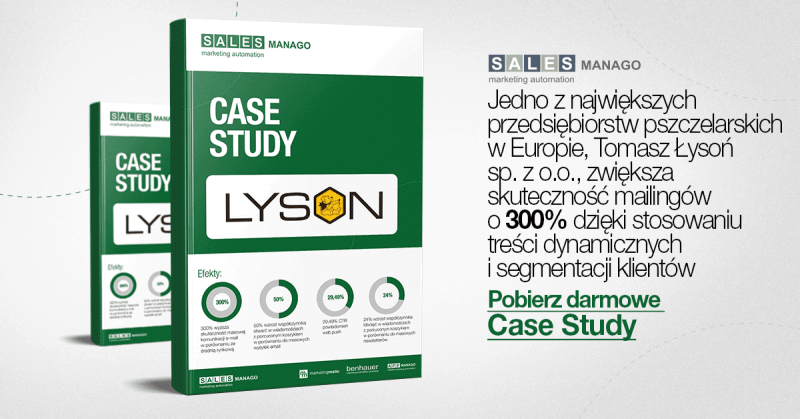 Jak zwiększyć skuteczność mailingów o 300% [Łysoń Case Study]