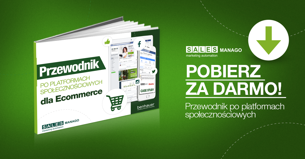 SALESmanago Marketing Automation - Przewodnik po platformach społecznościowych SALESmanago Marketing Automation - Przewodnik po platformach społecznościowych